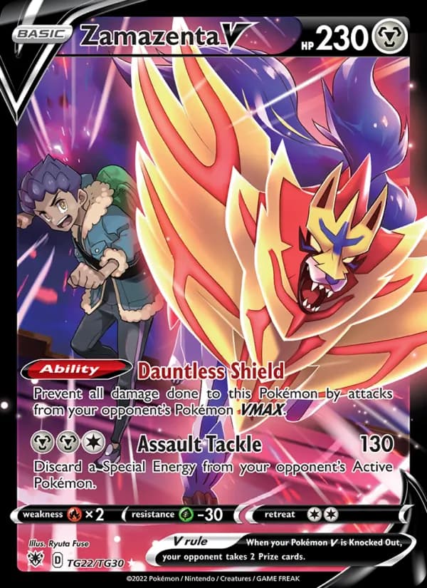 Zamazenta V — Astral Radiance, Ultra Rare