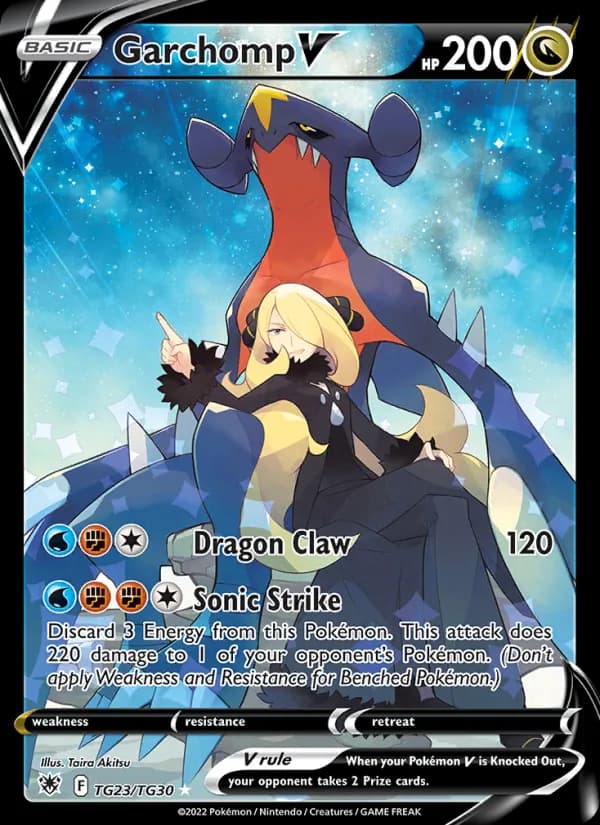 Garchomp V — Astral Radiance, Ultra Rare