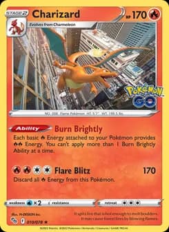 Charizard — Pokémon GO — Holo Rare