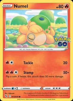 Numel — Pokémon GO — Common