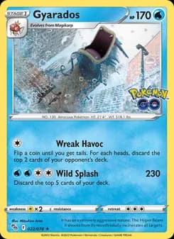Gyarados — Pokémon GO — Holo Rare