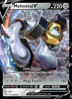 Melmetal V — Pokémon GO — Holo Rare V