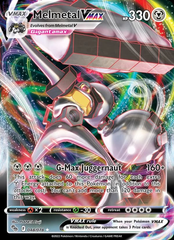 Melmetal VMAX — Pokémon GO, Holo Rare VMAX
