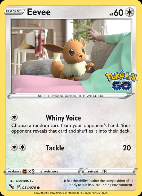 Eevee — Pokémon GO, Common