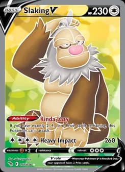 Slaking V — Pokémon GO — Ultra Rare