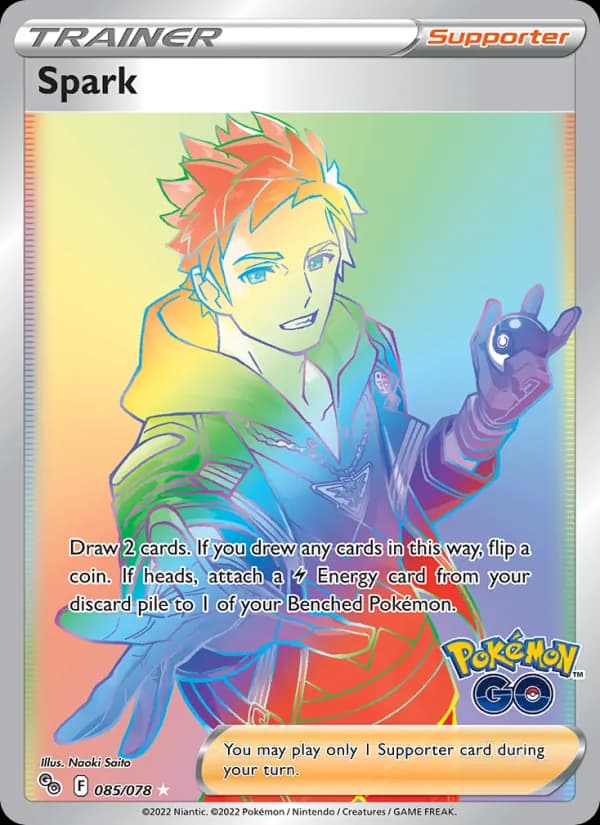 Spark — Pokémon GO, Secret Rare
