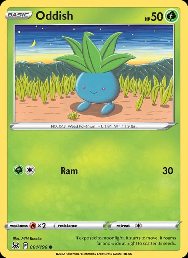 Oddish — Lost Origin, Common