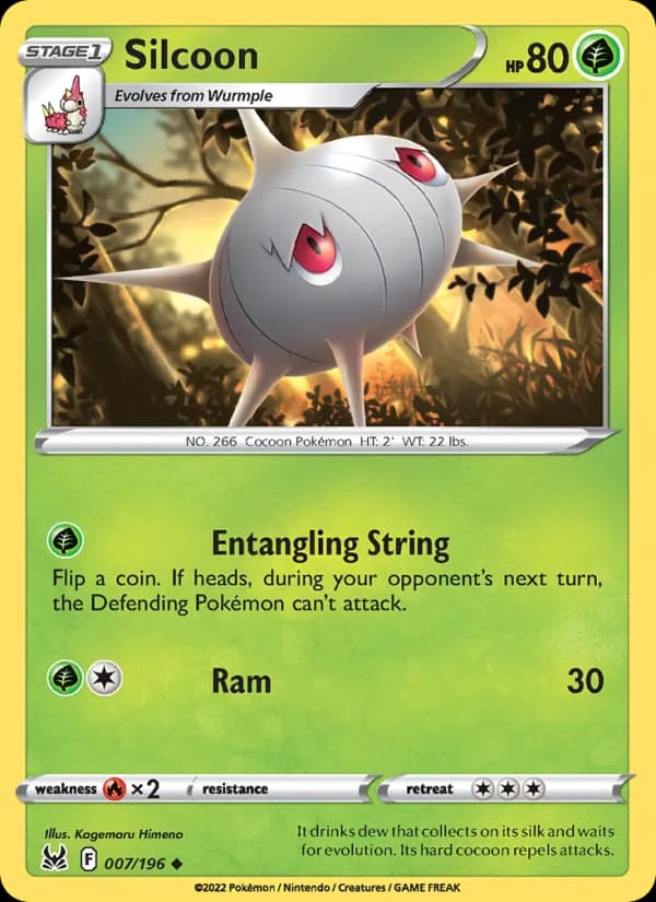 Silcoon — Lost Origin, Uncommon