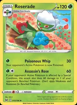 Roserade — Lost Origin — Uncommon
