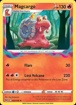 Magcargo — Lost Origin — Rare