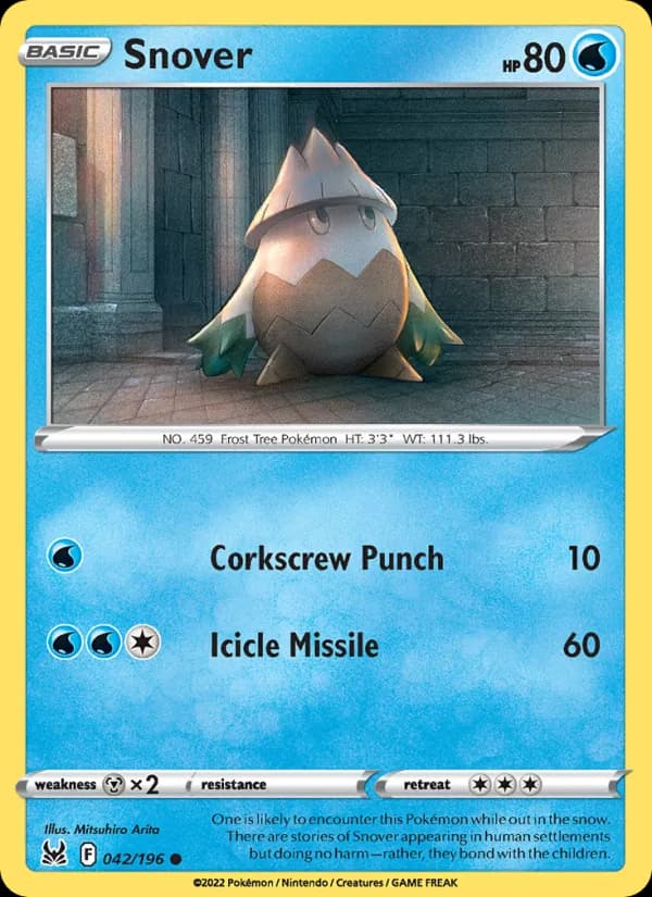Snover — Lost Origin, Common