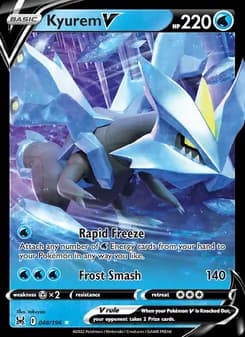 Kyurem V — Lost Origin — Holo Rare V