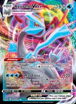 Kyurem VMAX — Lost Origin — Holo Rare VMAX