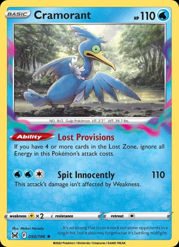 Cramorant — Lost Origin, Rare