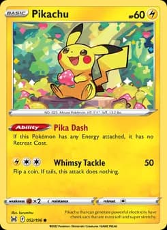 Pikachu — Lost Origin