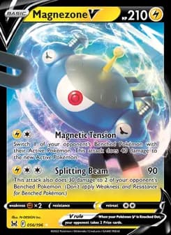 Magnezone V — Lost Origin — Holo Rare VMAX