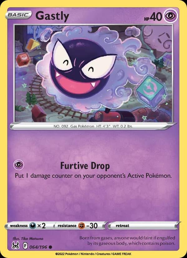 Gastly — Lost Origin, Common