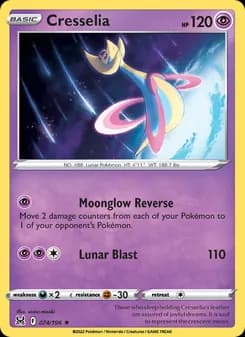 Cresselia — Lost Origin — Holo Rare