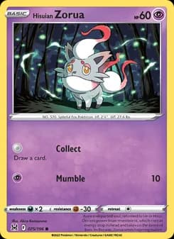 Hisuian Zorua — Lost Origin — Common