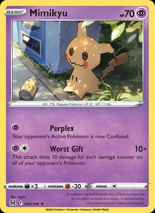 Mimikyu — Lost Origin, Rare