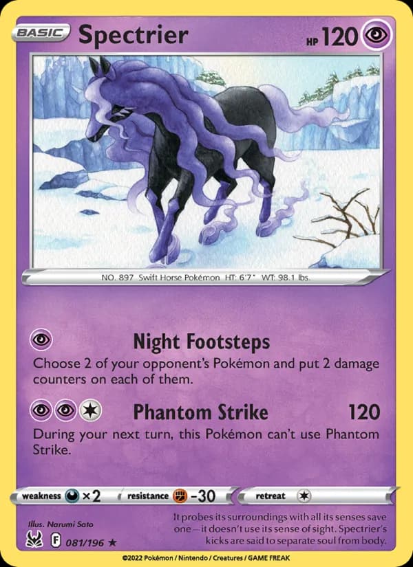 Spectrier — Lost Origin, Holo Rare