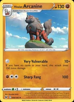 Hisuian Arcanine — Lost Origin