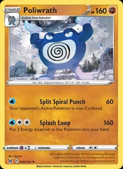 Poliwrath — Lost Origin — Rare