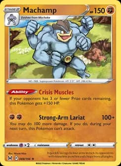 Machamp — Lost Origin — Holo Rare