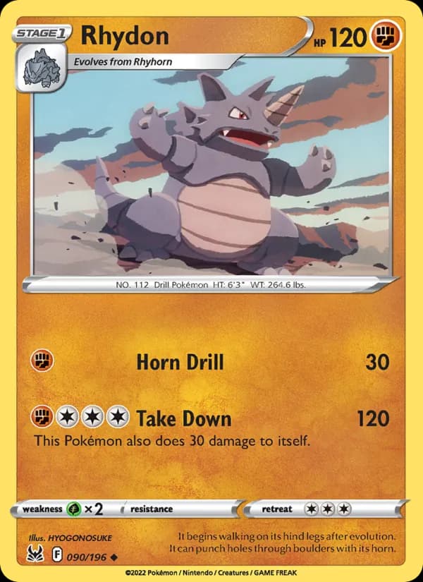 Rhydon — Lost Origin, Uncommon