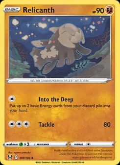 Relicanth — Lost Origin — Uncommon