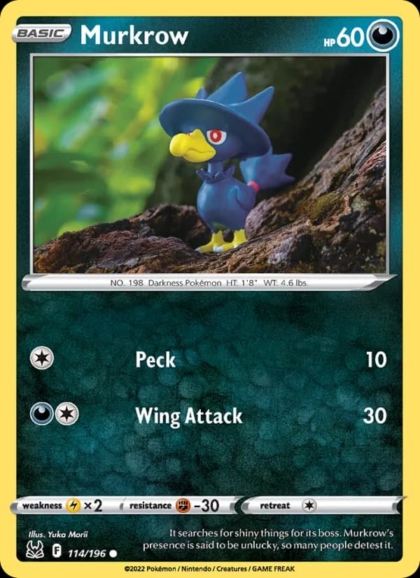Murkrow — Lost Origin, Common