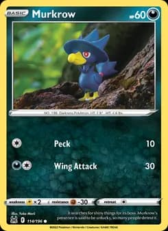 Murkrow — Lost Origin — Common