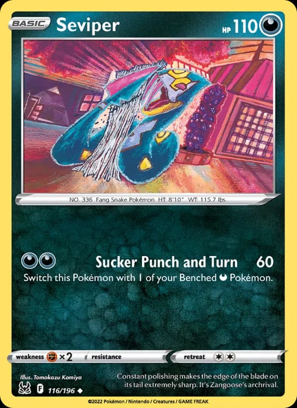 Seviper — Lost Origin, Uncommon