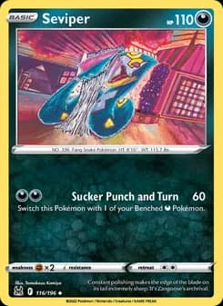 Seviper — Lost Origin — Uncommon