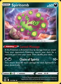 Spiritomb — Lost Origin — Rare