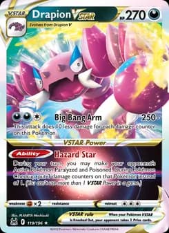 Drapion VSTAR — Lost Origin — Holo Rare VSTAR