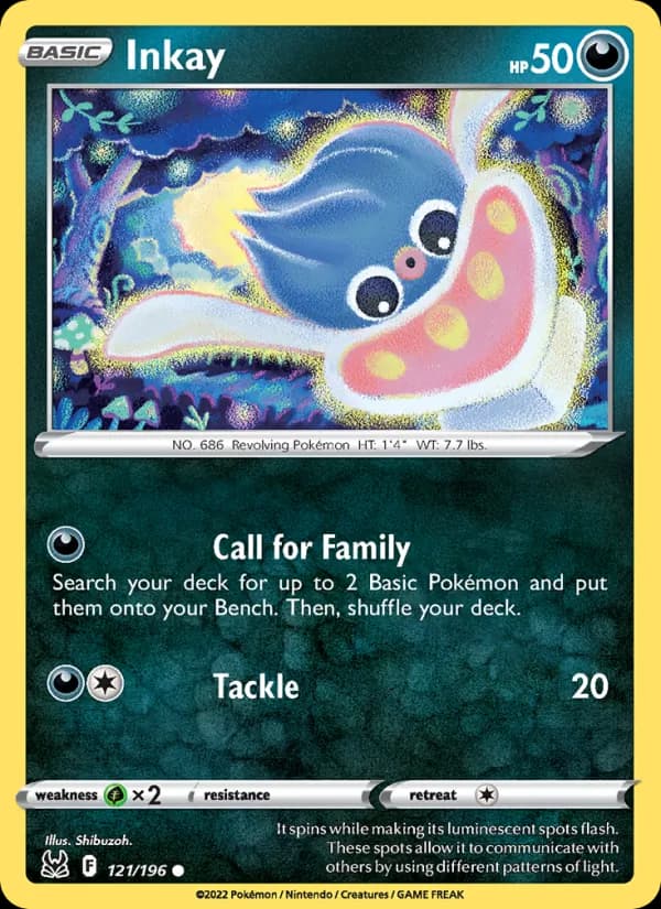 Inkay — Lost Origin, Common