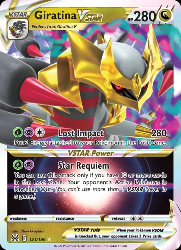 Giratina VSTAR — Lost Origin, Holo Rare VSTAR