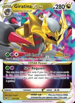 Giratina VSTAR — Lost Origin — Holo Rare VSTAR
