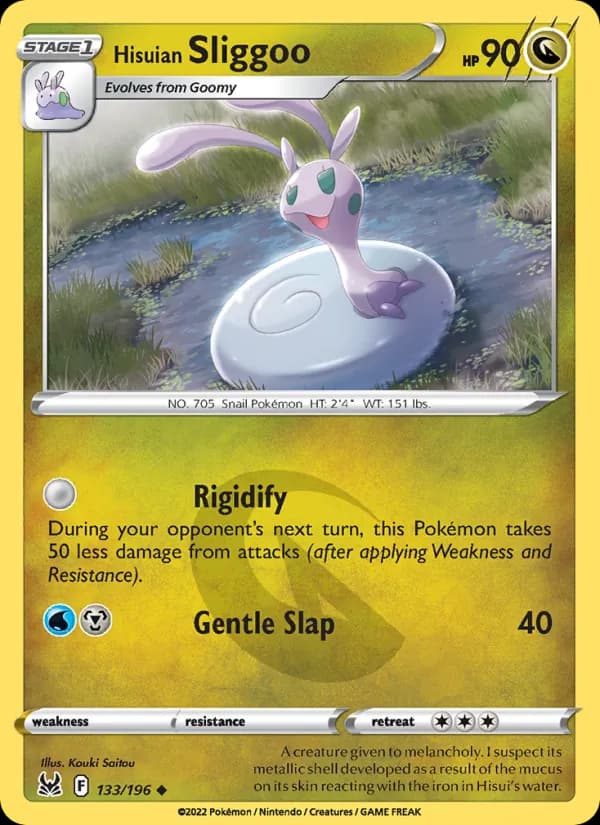 Hisuian Sliggoo — Lost Origin, Uncommon