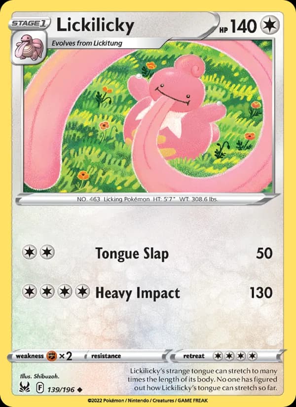 Lickilicky — Lost Origin, Uncommon