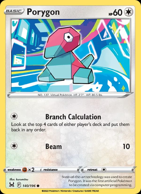 Porygon — Lost Origin, Common