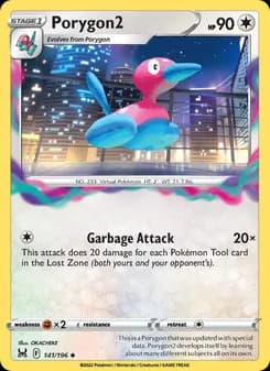 Porygon2 — Lost Origin — Uncommon