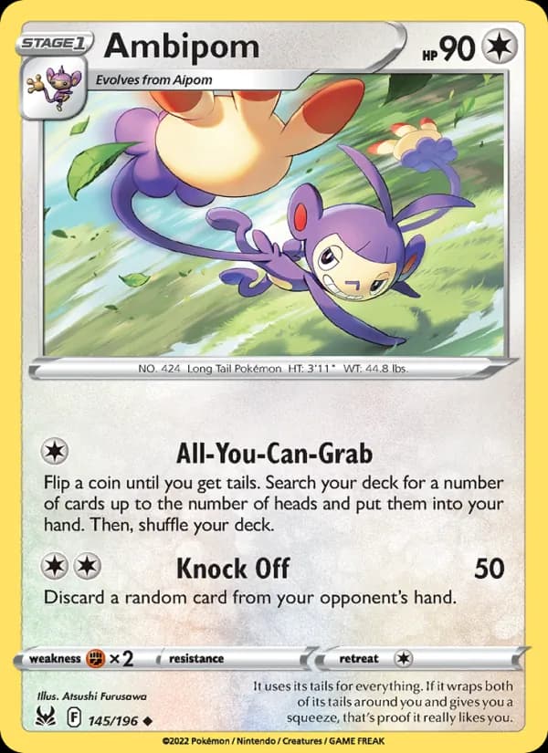 Ambipom — Lost Origin, Uncommon
