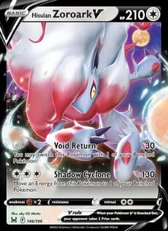 Hisuian Zoroark V — Lost Origin — Holo Rare V