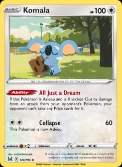 Komala — Lost Origin — Uncommon