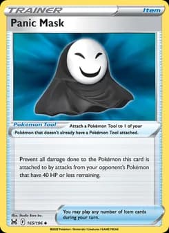 Panic Mask — Lost Origin — Uncommon