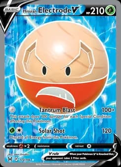 Hisuian Electrode V — Lost Origin — Ultra Rare