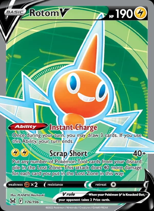 Rotom V — Lost Origin, Ultra Rare