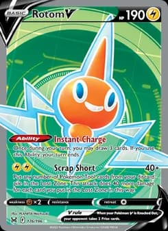 Rotom V — Lost Origin — Ultra Rare